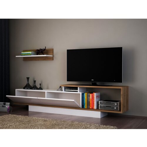 Hanah home TV komoda Asos bijela Cene