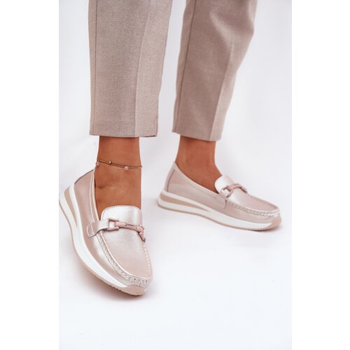 S. BARSKI Women&amp;#039;s Leather Moccasins S.Barski Slike