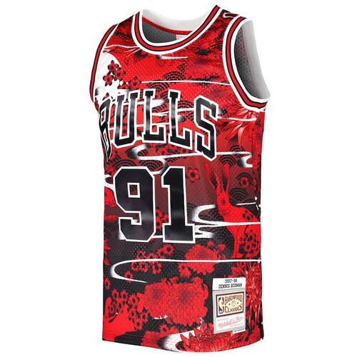 Mitchell And Ness Dennis Rodman 91 Chicago Bulls 1997-98 Swingman Asian Heritage dres 5.0 Slike