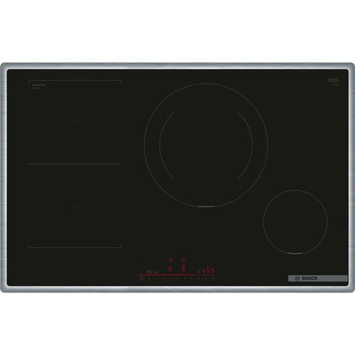 Bosch indukcijska ploča Serie 6|, 80 cm, sa okvirom, FlexIndZone, DirectSelect Slike