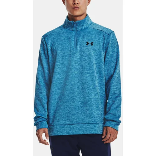 Under Armour UA Armour Fleece 1/4 Zip Pulover Modra