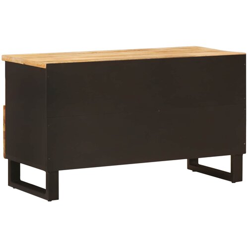  ormar s ladicama Smeđa 80 x 33 x 46 cm Čvrsto drvo manga Slike