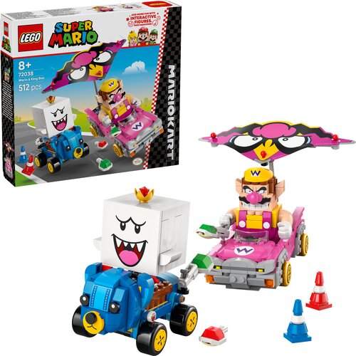 Lego Super Mario Mario Kart Wario & King Boo &scaron;tevilka 72038 Cene