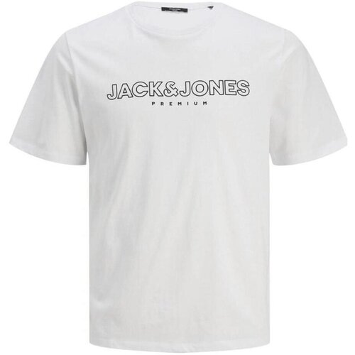 Jack &amp;amp; Jones Majice s kratkimi rokavi - Bela Slike