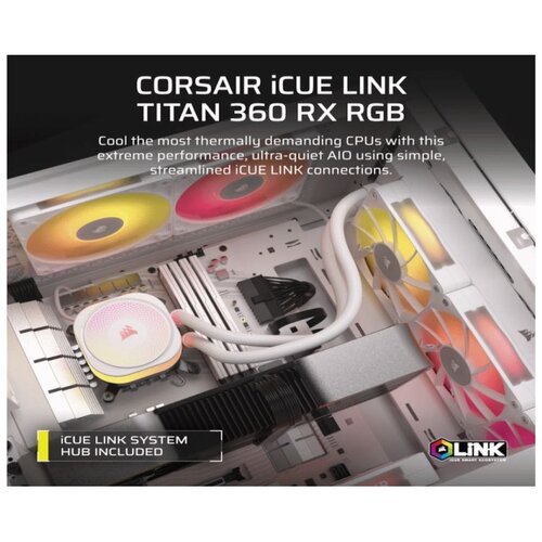 Corsair TITAN 360 RX RGB AIOLiquid CPU Cooler,... Cijene