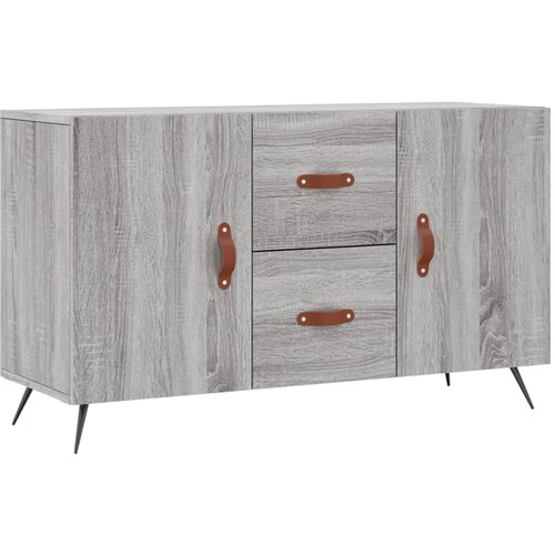Maison Chic Komoda - Predalnik siva sonoma 100x36x60 cm konstruiran les, (21717714) Cene