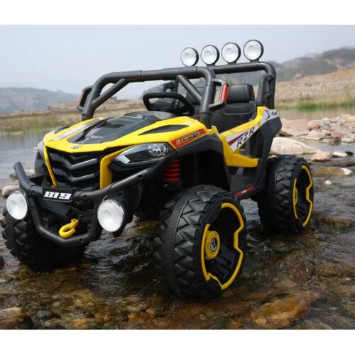  Dečiji Bagi Quad 12V sa daljinskim Upravljačem Model 287 Žuti Cene