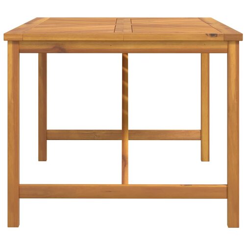  Vrtni blagovaonski stol 150 x 90 x 74 cm masivno bagremovo drvo Slike