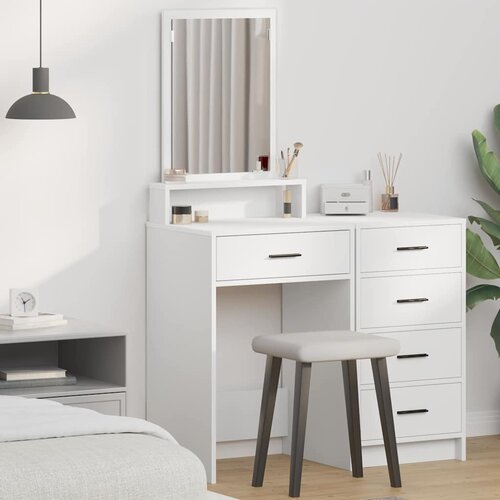  Toaletni stol Bijelo 50 x 41 x 140 cm Konstruirano drvo Cene