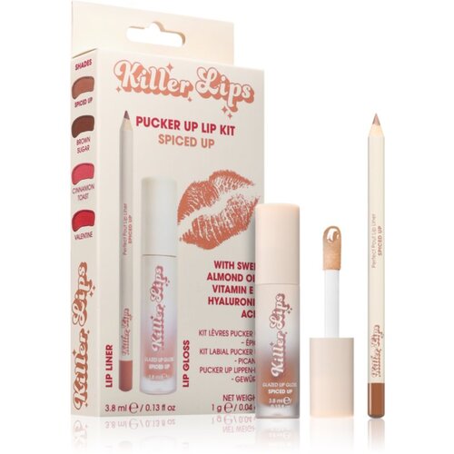 Killer Lips Pucker Up Lip Kit set za ustnice za ženske Spiced Up Slike