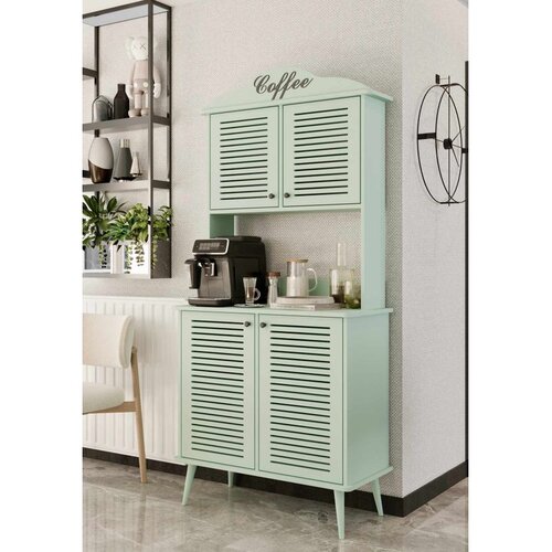 Hanah home ormar za kafe kutak Avior 90, 90 cm, mint Slike