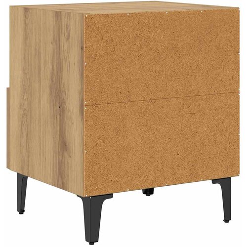  Noćni ormar s ladicama 2 pcs Umjetnički hrast 40 x 35 x 47,5 cm Slike