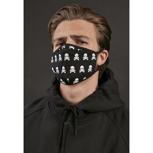 MT Accessoires Skull Face Mask 2-Pack black/white Cene