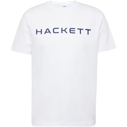 Hackett London Majica 'ESSENTIAL' marine / bela