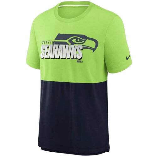 Nike Colorblock NFL Seattle Seahawks Men's T-Shirt, XXL Slike