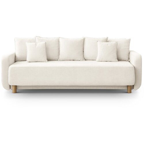 Micadoni Krem sklopiva/s prostorom za odlaganje sofa 231 cm Elen &amp;ndash; Slike