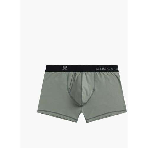 Atlantic Men's Boxer Shorts - Khaki Slike