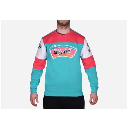 Mitchell And Ness Puloverji San Antonio Spurs Modra Slike