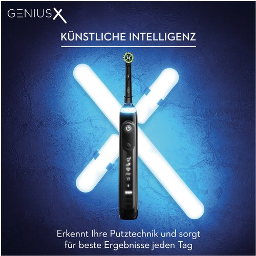 Braun Genius X Midnight Black cetkica u Elektricna za zube crnoj boji, tehnike prepoznavanje cišcenja. Cijene