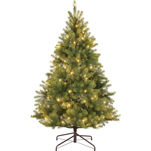  Jelka Nagano z LED-osvetlitvijo &Oslash; 91 cm x 150 cm zelena Cene