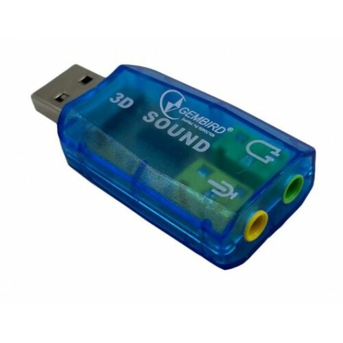 Gembird CMP-SOUNDUSB13 ** USB 5.1 3D zvucna karta, zamenjuje audio kontrolor u PC (SC-USB-01) (239) Cene