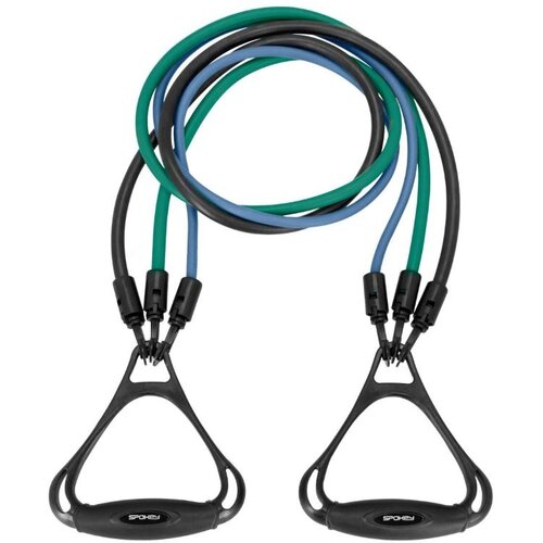 Spokey BACKER SET Gumeni ekspander, crna, veličina Slike