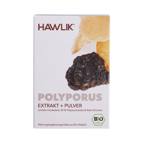 Hawlik polyporus ekstrakt + polyporus v prahu - organske kapsule - 60 kaps. Cene
