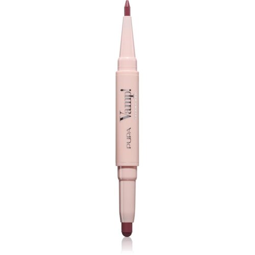PUPA Milano Vamp! Creamy Duo &amp;scaron;minka in svinčnik za ustnice 2 v 1 odtenek 018 Mauve Rose 0.8 g Slike