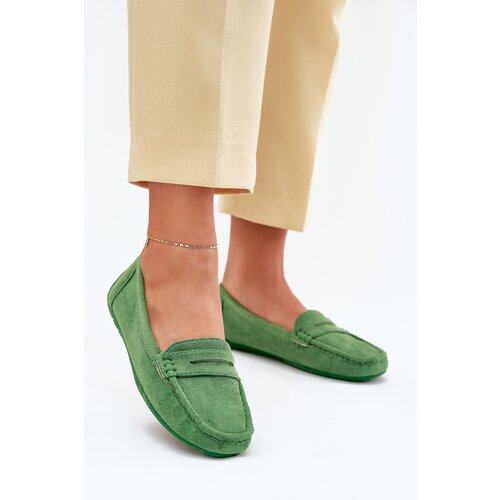Boto Women&amp;#039;s Suede Moccasins Green Lenvie Slike