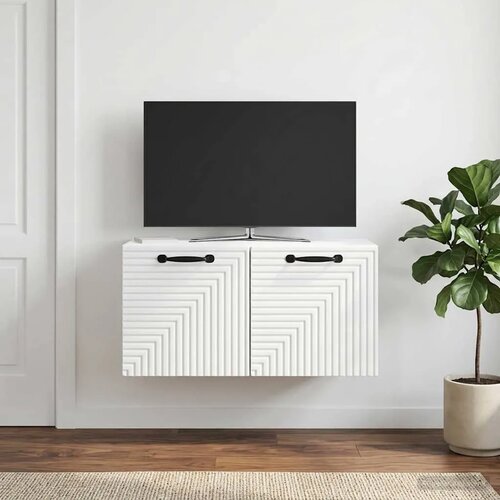  TV ormar za zid Bijela 59 5 x 31 x 30 cm Konstruirano drvo - Bijela 59 5 x 31 cm Cene