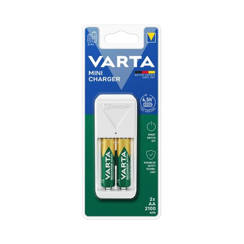 Varta Mini polnilec + 2 bateriji AA 2100 mAh Cene