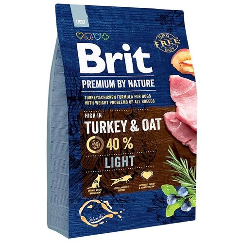 Brit Light - Ćuretina Adult All Breeds 15kg Slike
