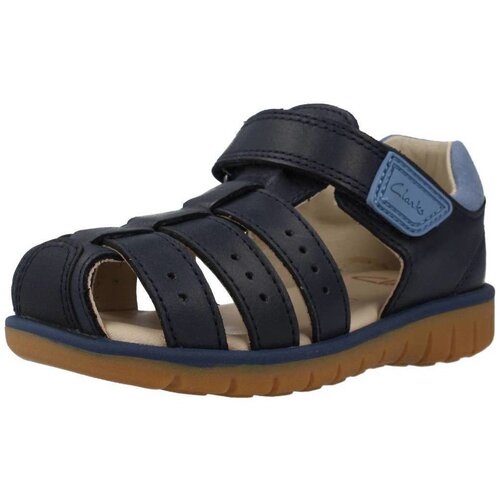 Clarks Sandali &amp;amp; Odprti čevlji ROAM BAY T Modra Slike