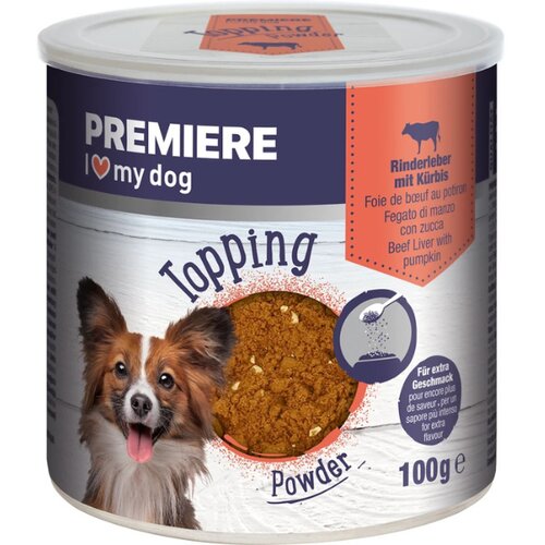Premiere pribolj&amp;scaron;ek za pse Topping Powder govedina 100 g Slike