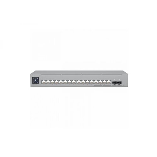 Ubiquiti 16-port, Layer 3 Etherlighting switch 2.5 GbE and versatile mounting options, 4x 2.5 GbE RJ45 ports, 12x GbE RJ45 ports, 2x 10G SFP+ ports Cene
