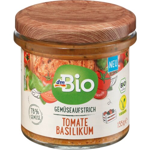 dmBio Namaz od paradajza i bosiljka 135 g Slike