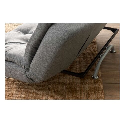 Atelier Del Sofa Rivo sklopiva sofa, 185x63x82cm, siva Slike