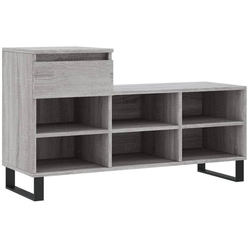 Maison Chic Omarica za obutev - Kopa za čevlje siva sonoma 102x36x60 cm inženirski les, (21778333) Cene