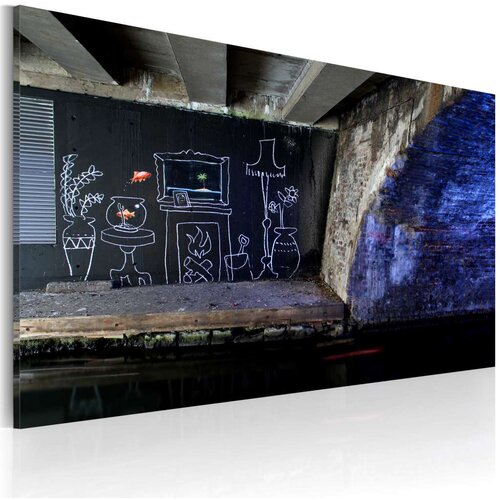  Slika - My own piece of floor (Banksy) 60x40 Cene