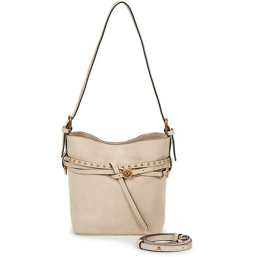 Pinko BUCKET BELT MINI SUEDE Crna Cijene