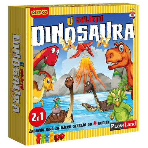 DRUŠTVENA Svijet dinosaura Play Land HR PL251 Cene