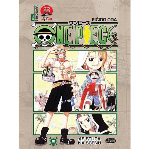 Darkwood Eićiro Oda - One Piece 18: As stupa na scenu Slike