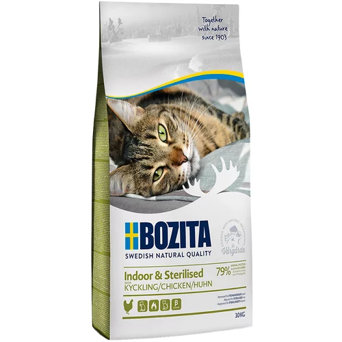 Bozita Feline Indoor & Sterilised - 10 kg