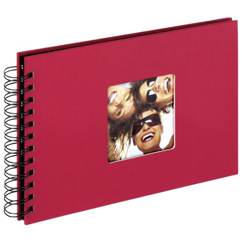 Walther fun red spiral 23x17 40 black pages SA109R Cijene