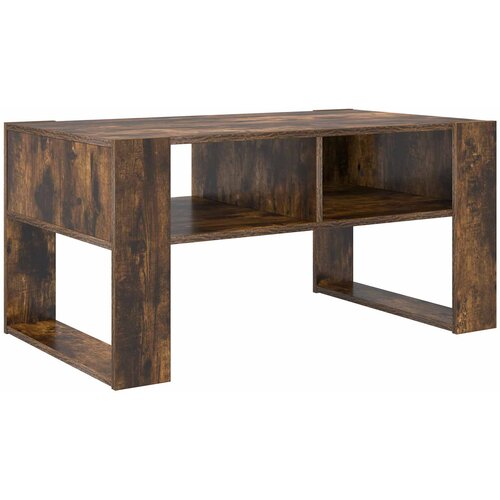  Kava Stol Dimljeni hrast 92 x 53 x 45 cm Konstruirano drvo Slike