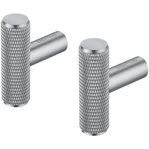 Blomus Metalne zidne kuke u setu 2 kom u mat srebrnoj boji Rof &amp;ndash; Slike