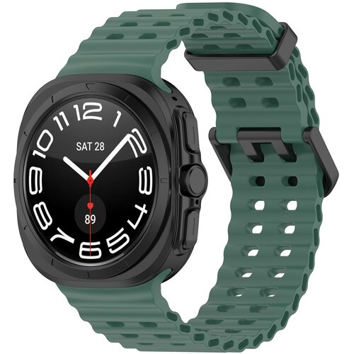 Samsung Silikonska narukvica za Smart Watch Ultra, 47mm, Marine Dark Green Slike