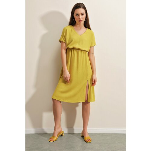 Bigdart Dress - Yellow Slike