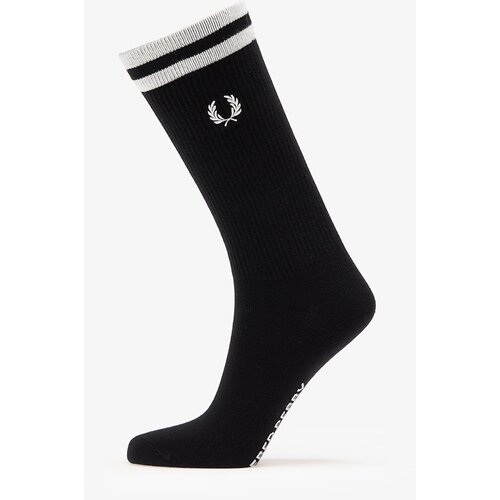 Fred Perry Tipped Sports Sock Black/ Snow White 9-11 Slike