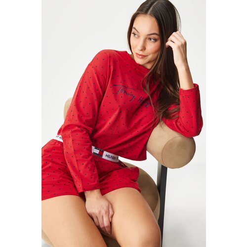 Tommy Hilfiger Pidžama Close to Body kratka I Slike